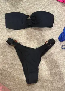 Amazon Black Bikini Set