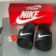 Nike Kawa Slide Black White Men’s US 9 / EUR 42.5 New With Box