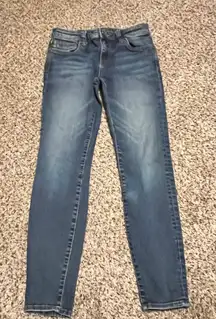 KUT from the Kloth Toothpick Skinny Medium‎ Wash Denim Jeans US 0