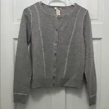 Sundance 100% Merino Wool Mother of Pearl Button Down Cardigan Sweater - Size XS
