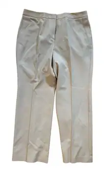 Talbots wool dress pants beige‎ women's size 14