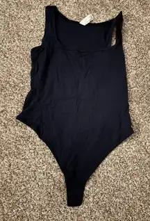 Lululemon Athletica Navy square neck Bodysuit