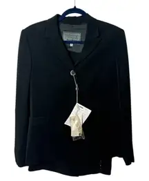 Versus Gianni Versace SZ 42 black embellished skirt suit set