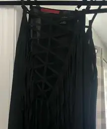 Deep V neck tank top