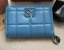 ✨Steve Madden Gorgeous Blue Quilted Women's Wallet✨NWT