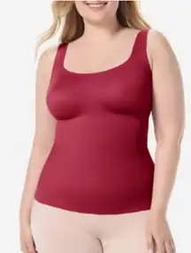 Brand New Ruby Ribbon Women's Size 32 Rustic Red Sleek Shaping Tank