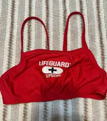 Lifeguard Bikini Top