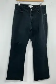 Womans Excellent Condition Cold water Creek Black Jeans Size 10 0072/X-2