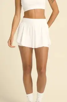 Better together ivory skort, elastic waist, size XL NWT