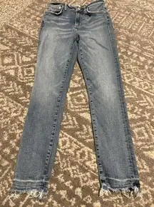 Agolde Ayala skinny jeans raw hem sz 26