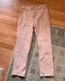 Size 4 Pink High Rise Jeans