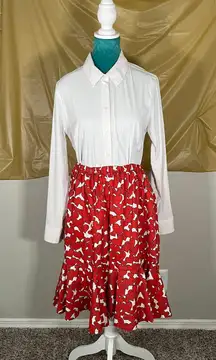 Vintage Handmade Heart Skirt