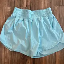 Lululemon Athletica Sky Blue Athletic Shorts