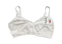 Fruit of the Loom Women's T-Shirt Bra 38D White Wireless Soft Cup