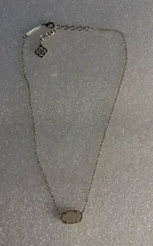 Kendra Scott Elisa Gold Iridescent Drusy 15" - 17" necklace