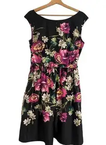 NWT Eliza J Fit & Flare Floral Dress