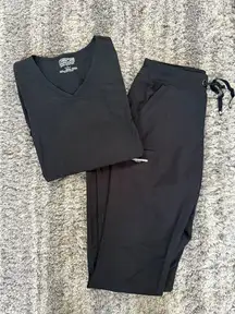 Black Scrub Set Cherokee & Sketchers