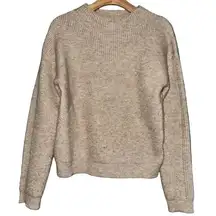 Heartloom Women’s Size S Tan Beige Chunky Knit Pullover Sweater