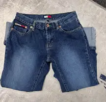 Women’s Vintage Y2K Tommy Jeans Cropped Low Rise Jeans Size 3