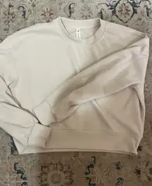 Lululemon Softstreme Perfectly Oversized Cropped Crew