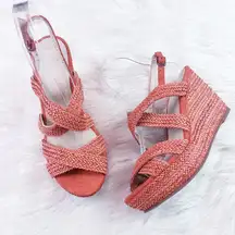 Coconuts Anaki Woven Wedge Heel