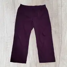 purple wide leg sweatpants