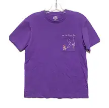 Dumbo Movie Timothy Let Your Dream Soar Uniqlo Disney Purple Shirt Womens XS