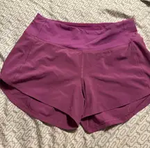 Lululemon speed up shorts