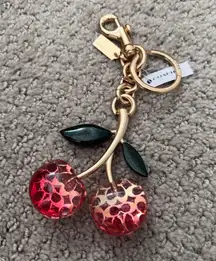 Coach Signature Cherry Bag Charm  88547