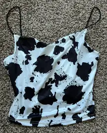 Cow Print Tank