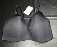NWT Knix Womens Black Wing Woman Bra 8 40D 42D‎