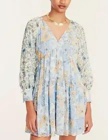 J.Crew  Floral Babydoll Dress