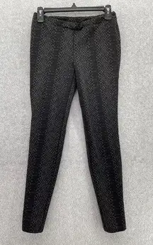 Joie Women's Pullon Pants Snake Print Black Size Small