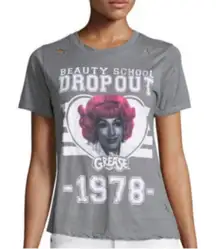 Grease Beauty School Dropout Prince Peter Tee Womens Small Retro Graphic T-Shirt
