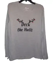Natural Reflections Long Sleeve Gray Tee Size Medium