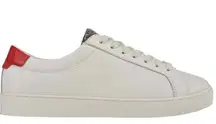 NEW MARC FISHER KELLI LACE UP SNEAKER LEATHER