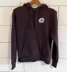 O’Neill Burgundy Flower Hoodie. Size Small.