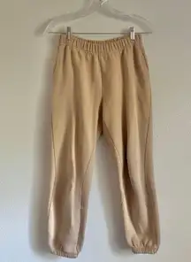 Tiger Cherry Tan Sweatpants Athleisure Casual Sleep Loungewear Soft Cozy Comfy