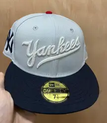 Myfitteds New York Yankees chain stitched script size 7 1/4 59fifty brand new in store exclusive