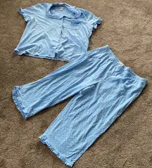 Kim Rogers Dotted Pajama Set SIZE L