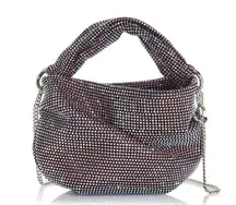 NEW  Bonny All-Over Crystal Mini Top Handle Bag, New w/Tag in Box