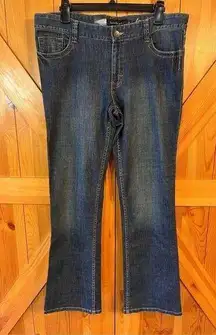 Calvin Klein Jeans sz 12 Lean Bootcut Dark Wash NWT (3503)