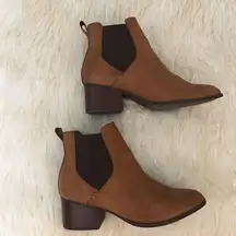 Loft Chunky Block Heel Ankle Booties
