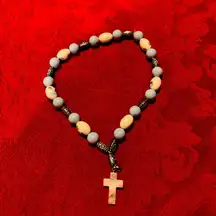 Catholic cross bracelet