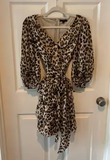 Cheetah Print Dress