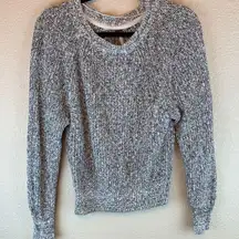 Free People womens crewneck sweater sz s/p casual preppy school fall winter