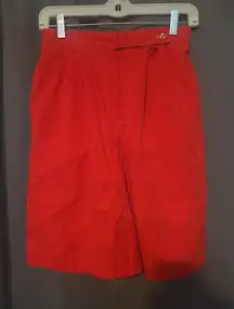 Norton McNaughton Vintage‎ Red Shorts, Women's Size 10, Classic Vintage Wear