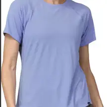 Patagonia Capilene Cool Trail Purple Shirt size M