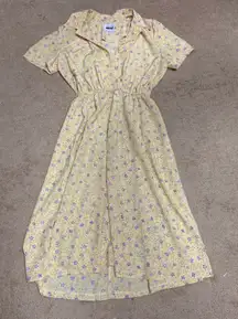 Vintage Floral Dress 