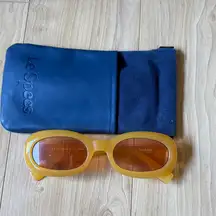 Le Specs Sustain Amber Sunglasses